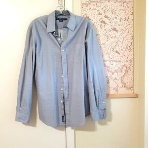 U.S. Polo Assn. Grey/Blue Button Down Shirt